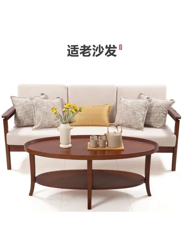 Suitable for the elderly sofa Home Suitable for the elderly Solid wood sofa Elderly apartment care institution sofa