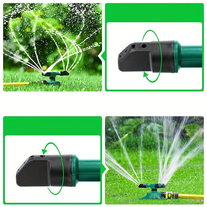 1/2Pcs Automatic Water Spray, 360 Degree Rotating Garden Lawn Sprinkler, Irrigation Tool