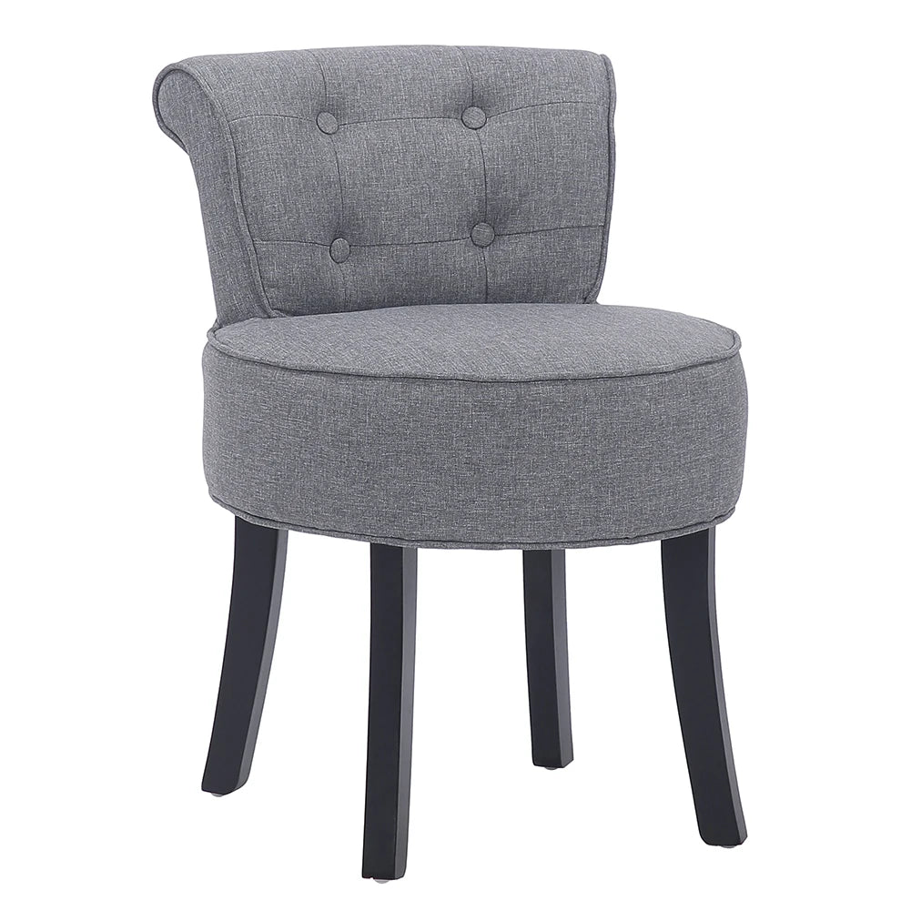 Voltsify Upholstered Vanity Stool Makeup Dressing Chair