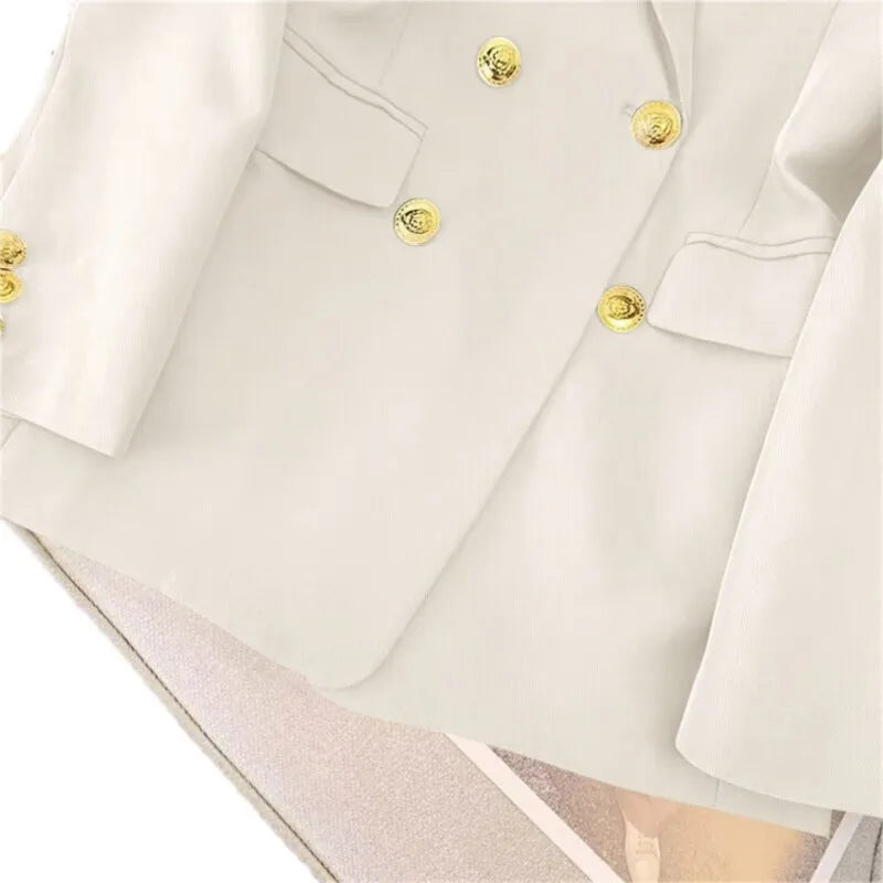 Spring Two Piece Set For Women 2025 Casual Chic And Elegant Tops Coats Outfit Blazers Pants Sets Women's Suit Clothing