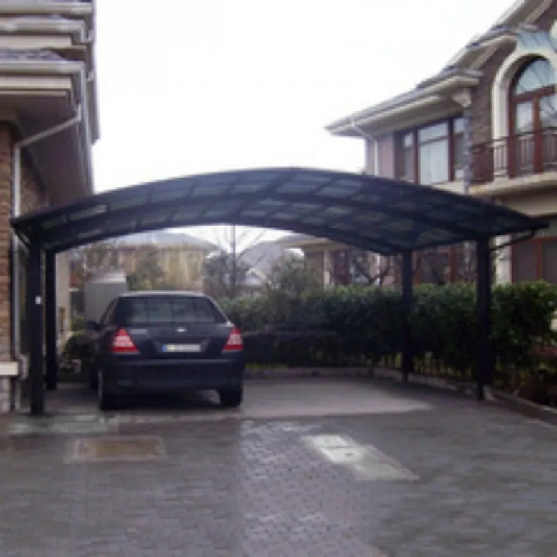 Stylish Outdoor Aluminum Carport with Adjustable Canopy - Ideal for Protecting Your Vehicle, In - Stock Now