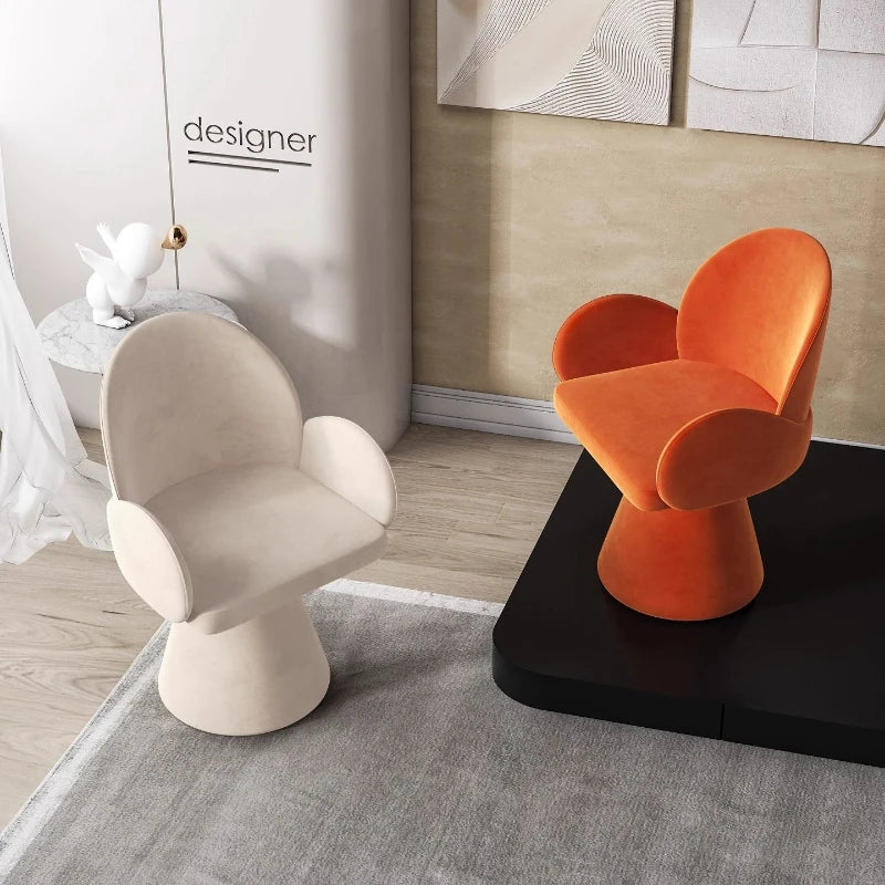 Modern Minimalist Makeup Chair, Female Nail Designer, Wardrobe, Bedroom, Dressing Table, Chair, New High-end Dressing Stool