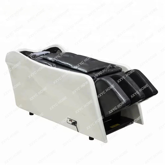 Hair Shampoo Massage Bed Beauty Salon Chair Comfortable Luxury Stretcher Headspa Table Water Chairs Customer Complete Washbasin