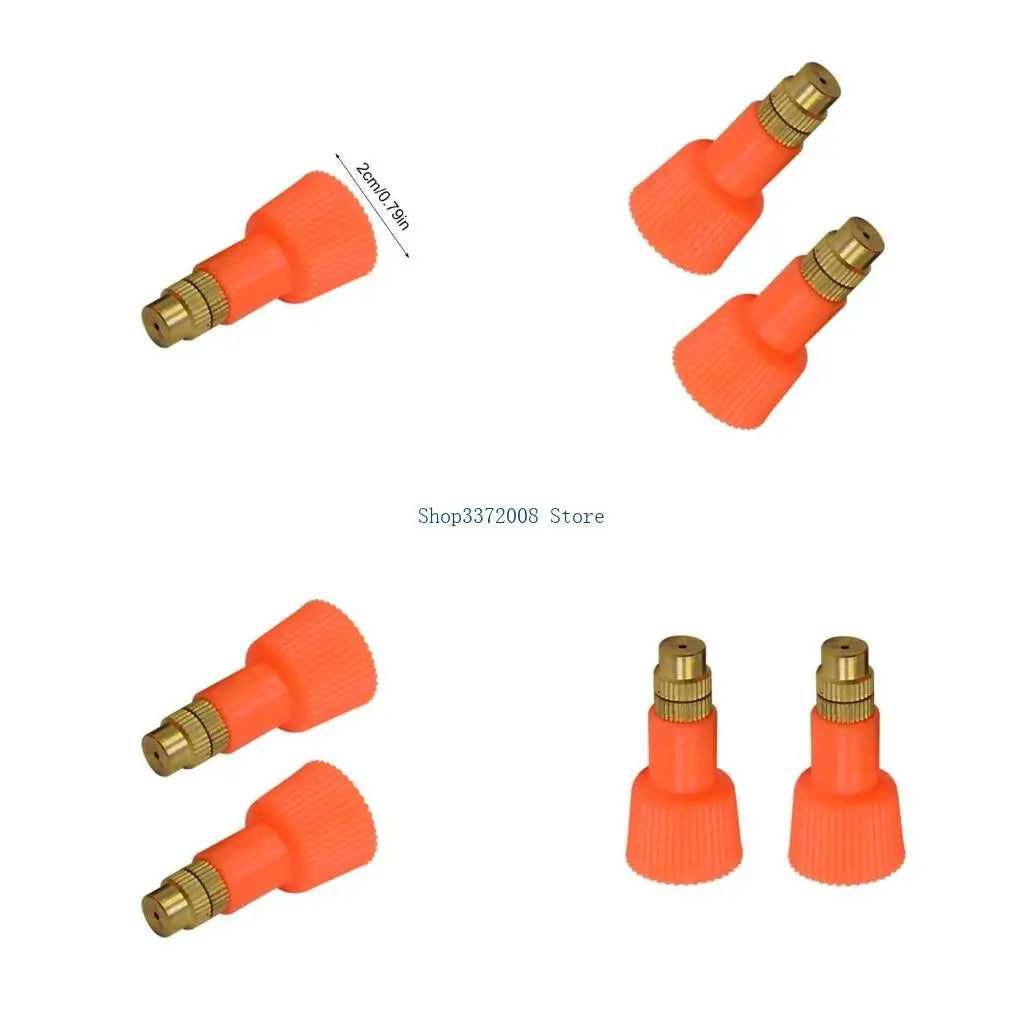 2pcs Garden Sprayer Nozzle for Watering and Misting Sprays Bottle Accessories Easy Installation and Leakproof Caps