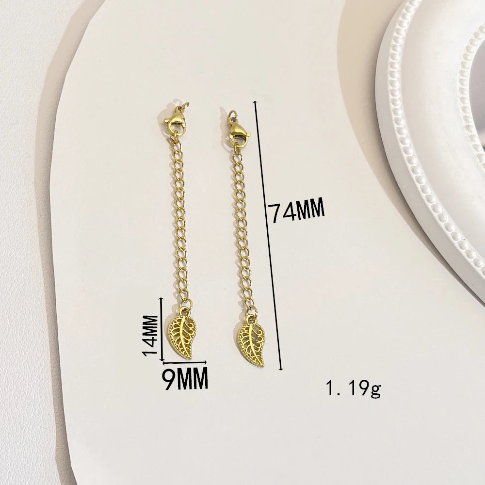 Cordial Design 100Pcs Stainless Steel Extension Chain/Hand Made/Jewelry Accessories/Connectors/DIY Hooks & Clasps #195337