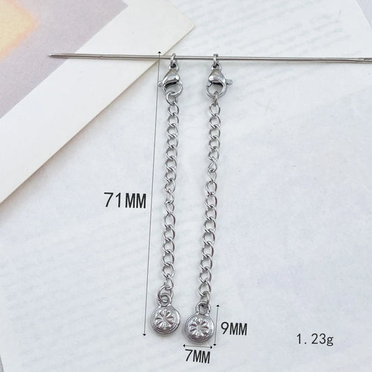 Cordial Design 100Pcs Stainless Steel Extension Chain/Hand Made/Jewelry Accessories/Connectors/DIY Hooks & Clasps #195337