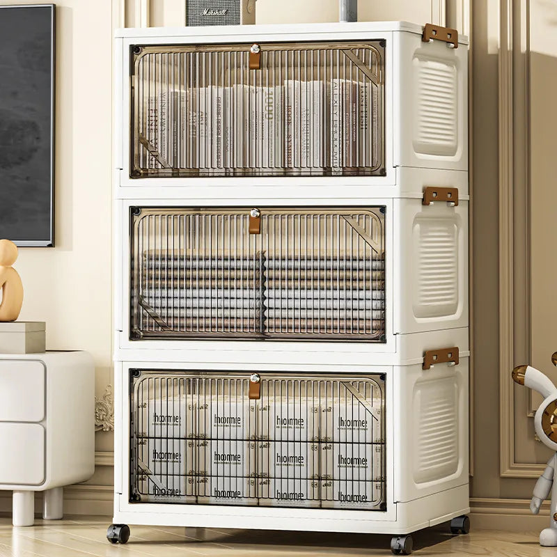 Dresser For Bedroom Storage Cabinet Removable Folding Children's Clothes Cabinet Dwvo Storage Drawer Furnitures For Bedroom