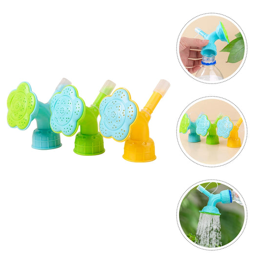 3pcs Water Can Sprinkler Head Durable Bonsai Watering Nozzle Universal Bottle Sprinkler Cap Garden Watering Spray Head For