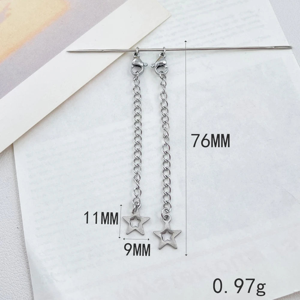 Cordial Design 100Pcs Stainless Steel Extension Chain/Hand Made/Jewelry Accessories/Connectors/DIY Hooks & Clasps #195337