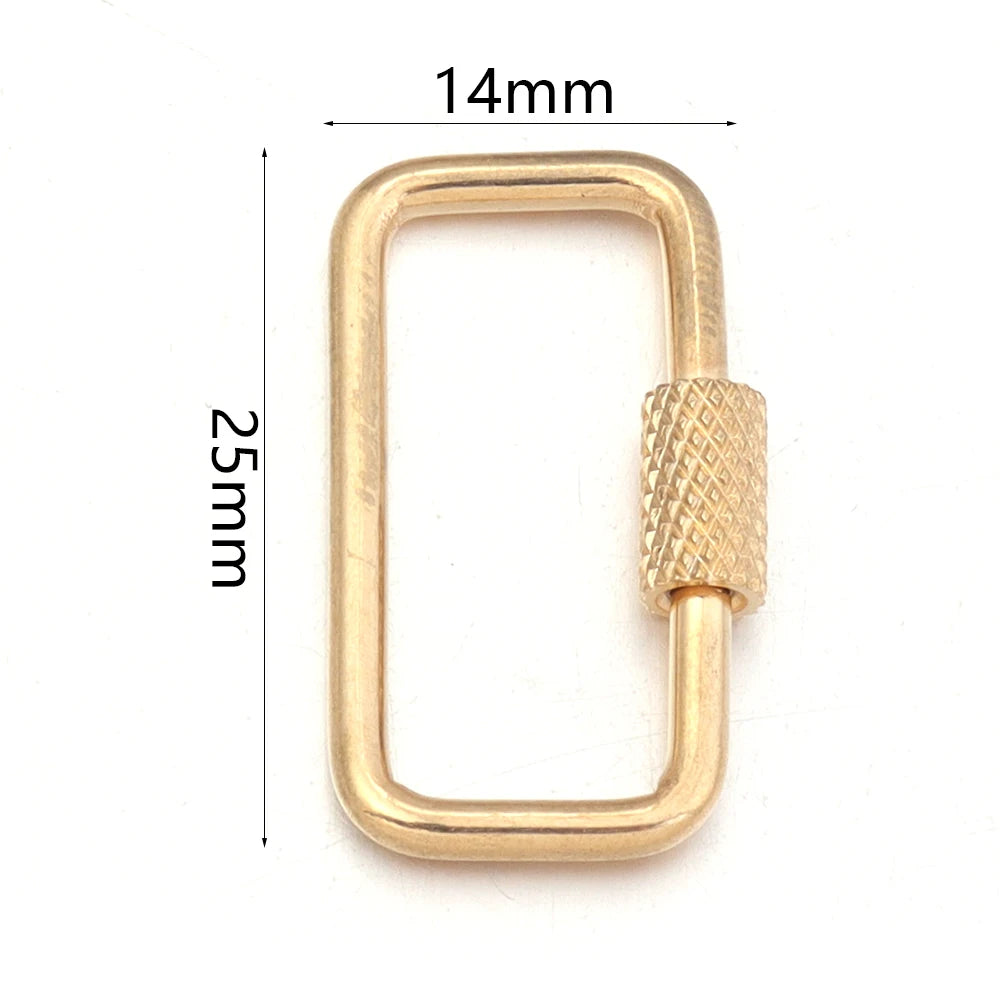 2pcs Stainless Steel Connectors Buckle Geometry For Clasps Hooks Connectors Necklace Bracelet DIY Jewelry Findings Accessories