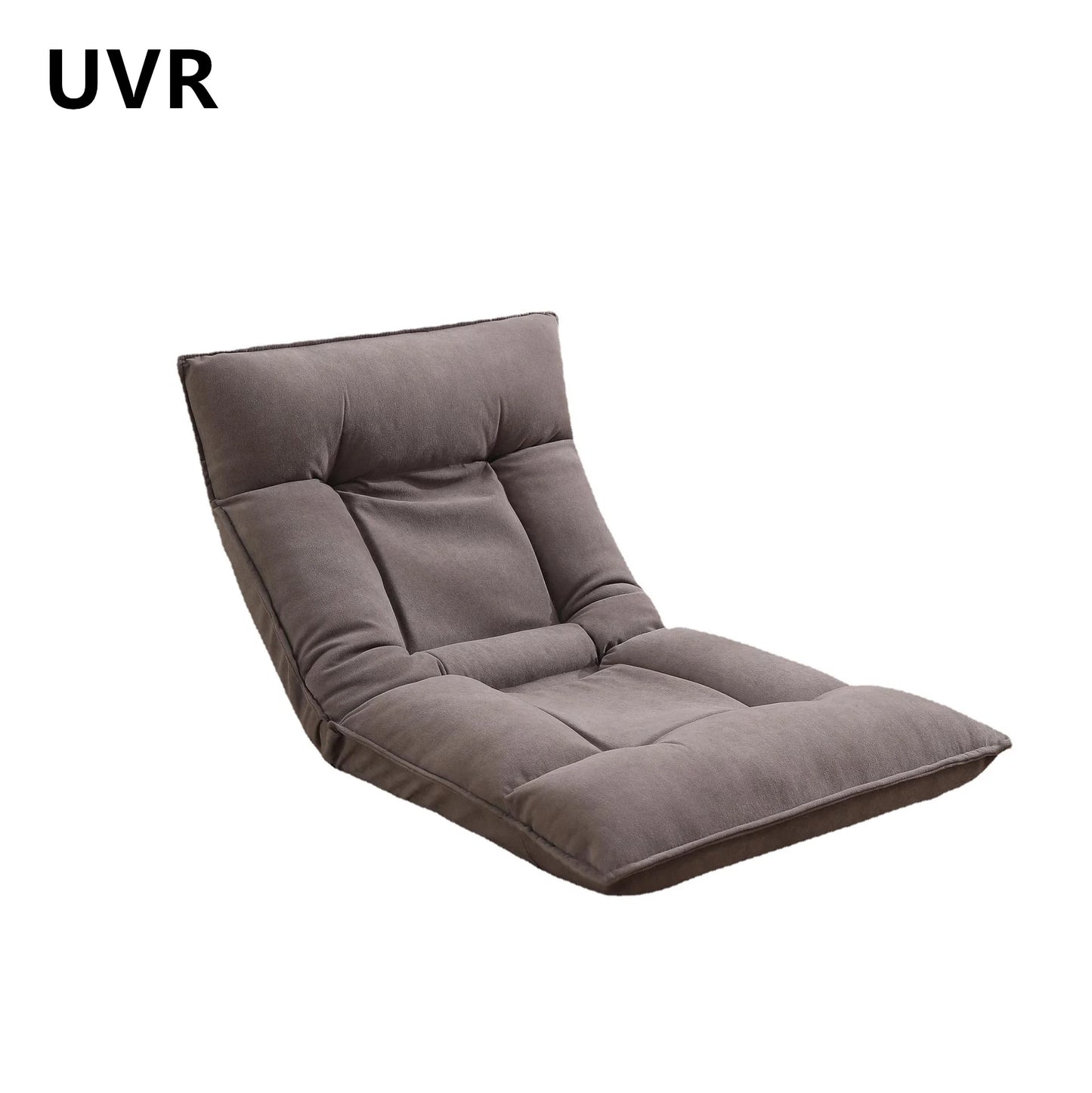 UVR Folding Lazy Sofa Living Room Leisure Backrest Stool Single Tatami Adjustable Balcony Window Reading Chair Furniture
