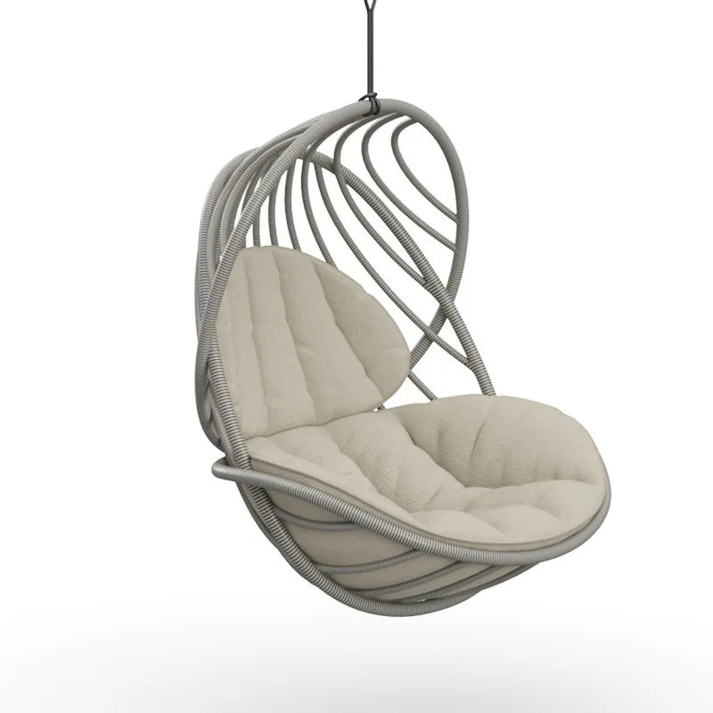 Rattan Wicker Egg Shaped Hanging Cane Swing Chair Fashion Hanging Swing Chair