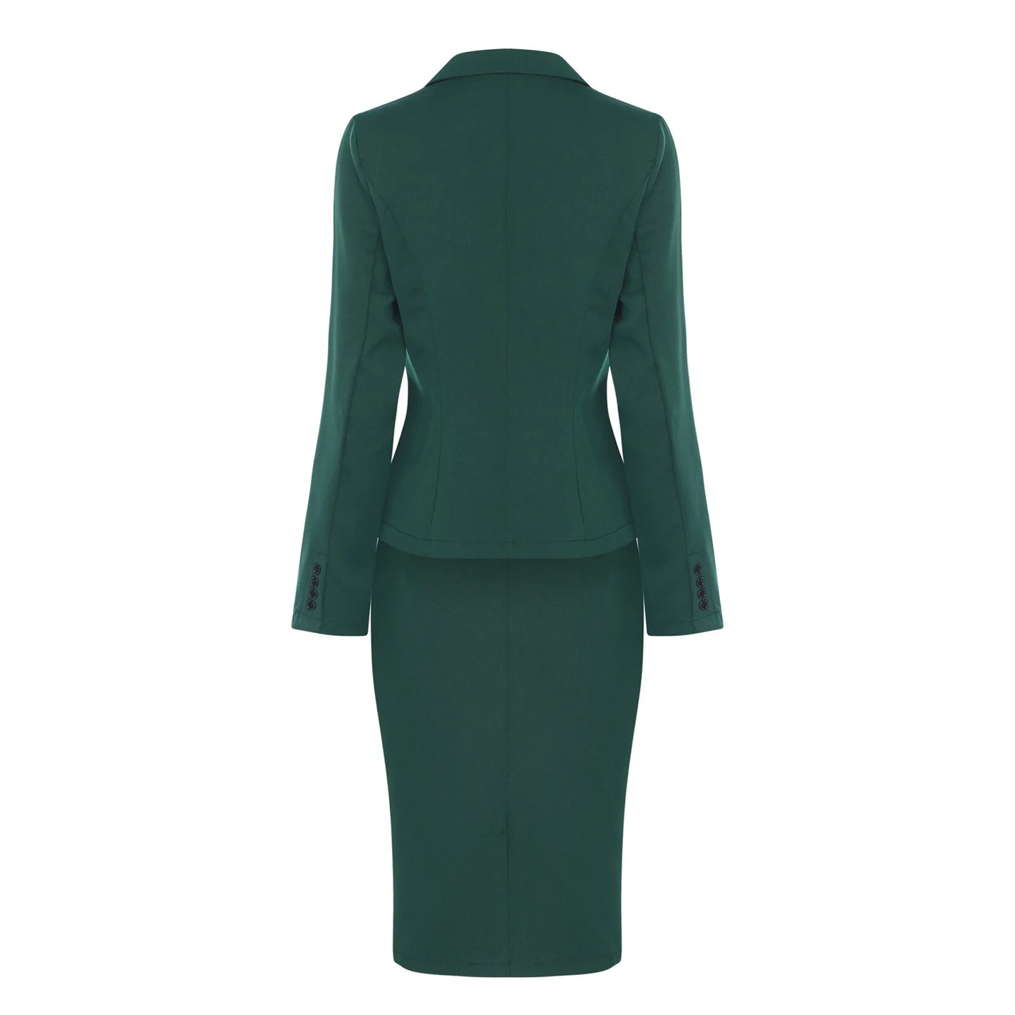 Femme Streetwear Women's Two-pieces Business Blazer Pencil Skirts Suits 2 Piece Suit Skirt Set Commute Office Lady Work Outfits