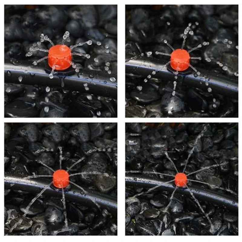5pcs Micro Dripper Drip for 1/4 Inch Hose Garden Irrigation Misting System Efficient Watering Solution
