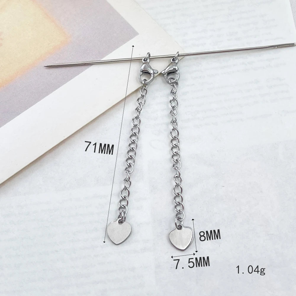 Cordial Design 100Pcs Stainless Steel Extension Chain/Hand Made/Jewelry Accessories/Connectors/DIY Hooks & Clasps #195337