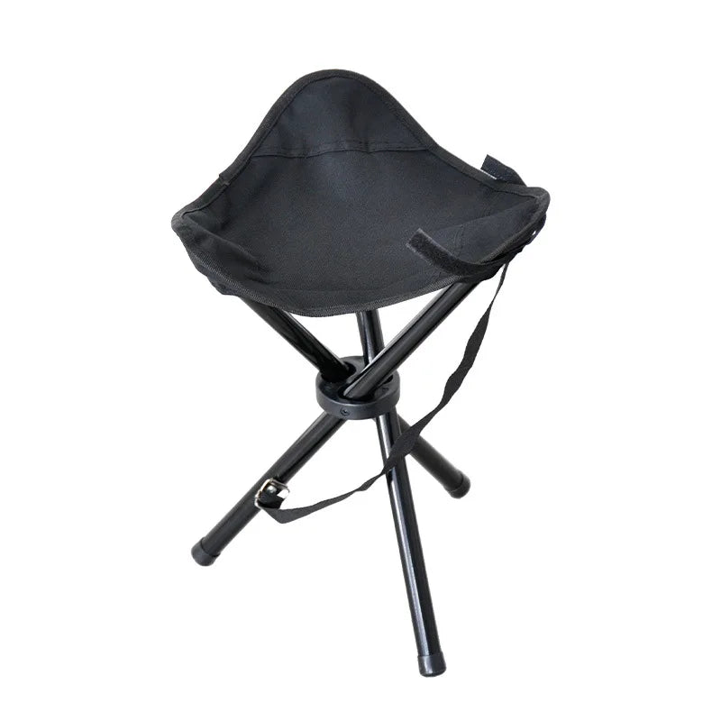 Outdoor Portable Folding Chair Garden Stool Chair Picnic Fishing Chairs Travel Chair Folding 3 Legs Stool Leisure Accessories