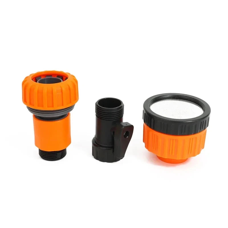 1000 Mesh Watering Nozzle Garden Flower Bed Lawn Plant Vegetable Irrigation Sprinkler For 1/2" 3/4"  Water Pipe Watering Gun