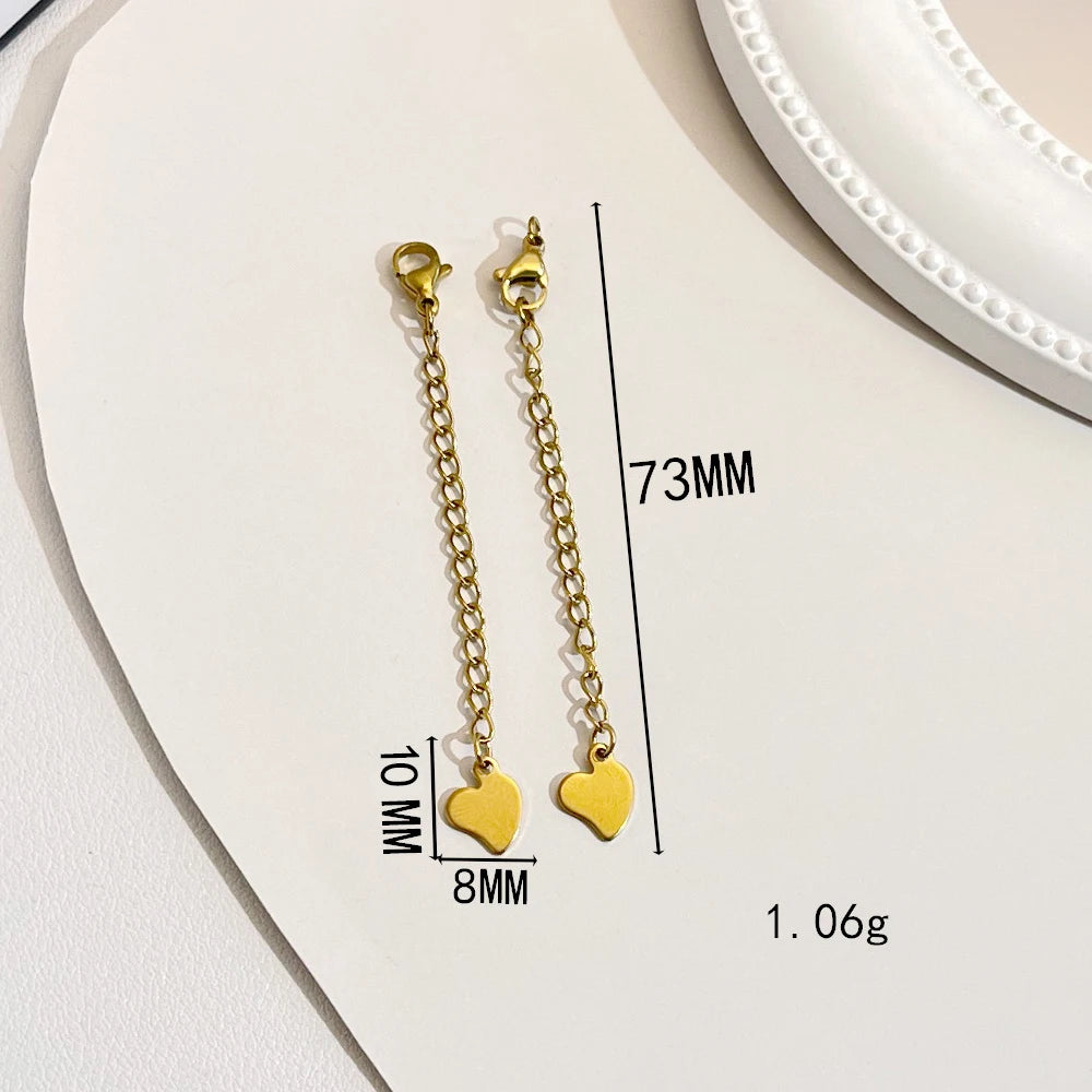 Cordial Design 100Pcs Stainless Steel Extension Chain/Hand Made/Jewelry Accessories/Connectors/DIY Hooks & Clasps #195337