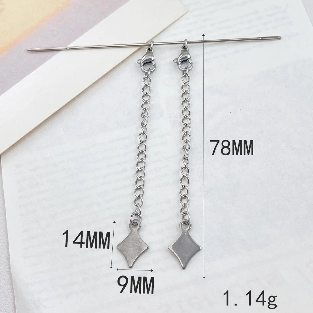 Cordial Design 100Pcs Stainless Steel Extension Chain/Hand Made/Jewelry Accessories/Connectors/DIY Hooks & Clasps #195337