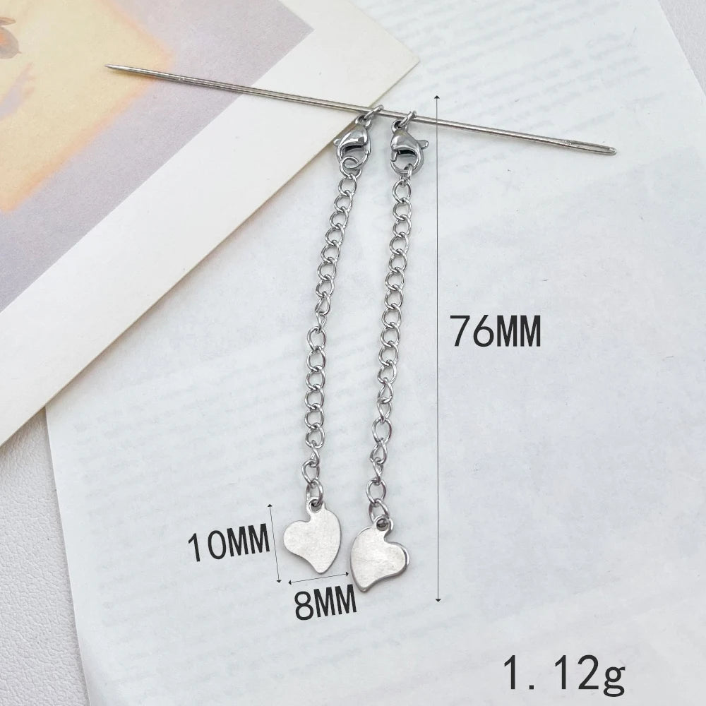 Cordial Design 100Pcs Stainless Steel Extension Chain/Hand Made/Jewelry Accessories/Connectors/DIY Hooks & Clasps #195337