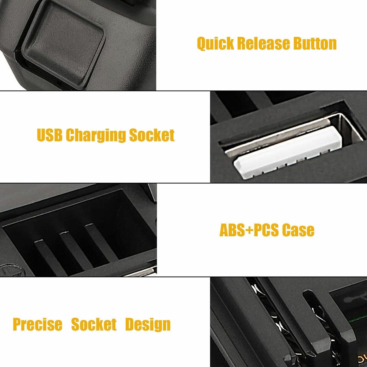 USB Battery Adapter Converter For 20V DEWALT Milwaukee M18 Convert To