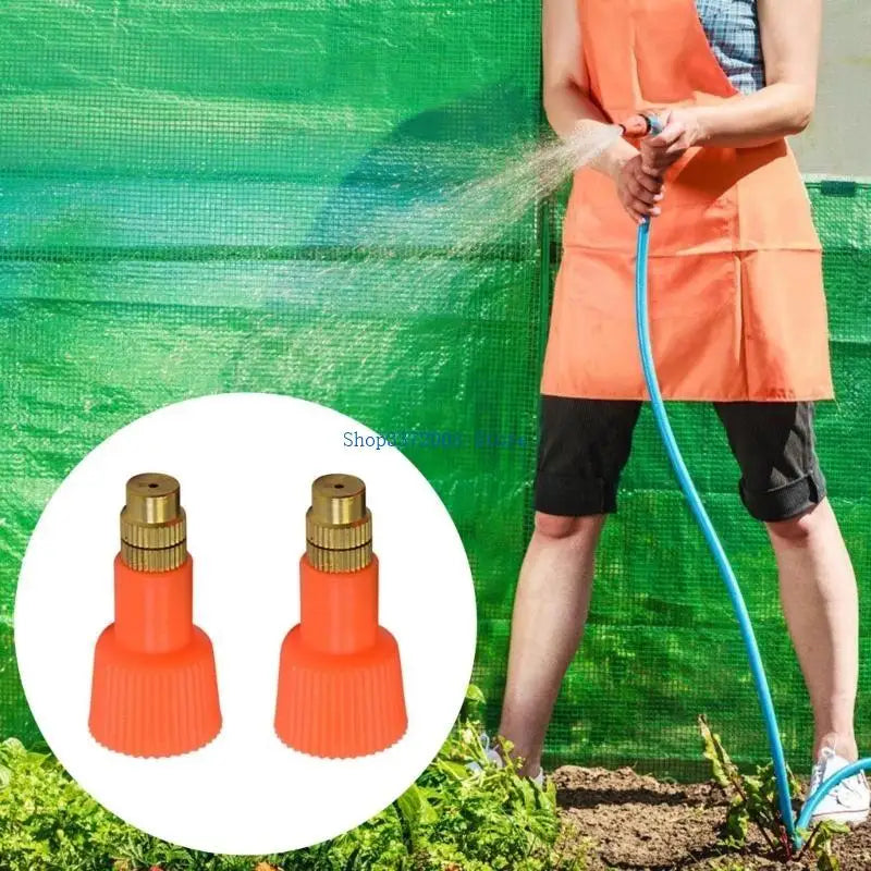 2pcs Garden Sprayer Nozzle for Watering and Misting Sprays Bottle Accessories Easy Installation and Leakproof Caps