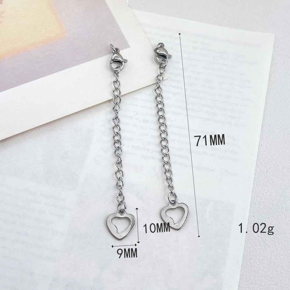 Cordial Design 100Pcs Stainless Steel Extension Chain/Hand Made/Jewelry Accessories/Connectors/DIY Hooks & Clasps #195337