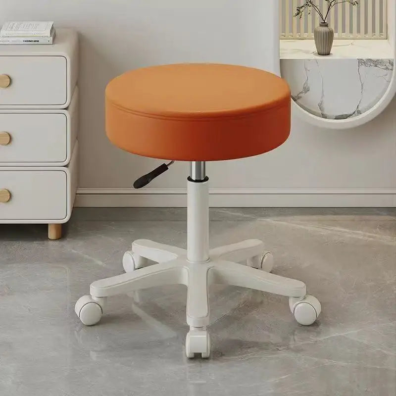 Home Makeup Chair Leisure Chair With Wheel Set That Can Rotate 360 Degrees And Lift Office Chair Thick Fabric