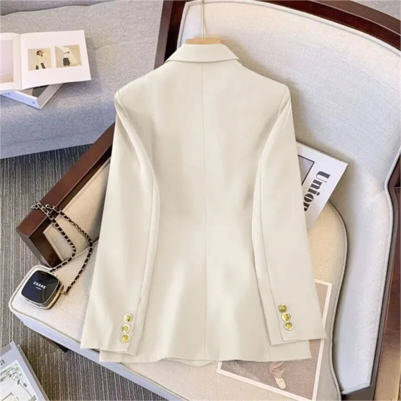 Spring Two Piece Set For Women 2025 Casual Chic And Elegant Tops Coats Outfit Blazers Pants Sets Women's Suit Clothing