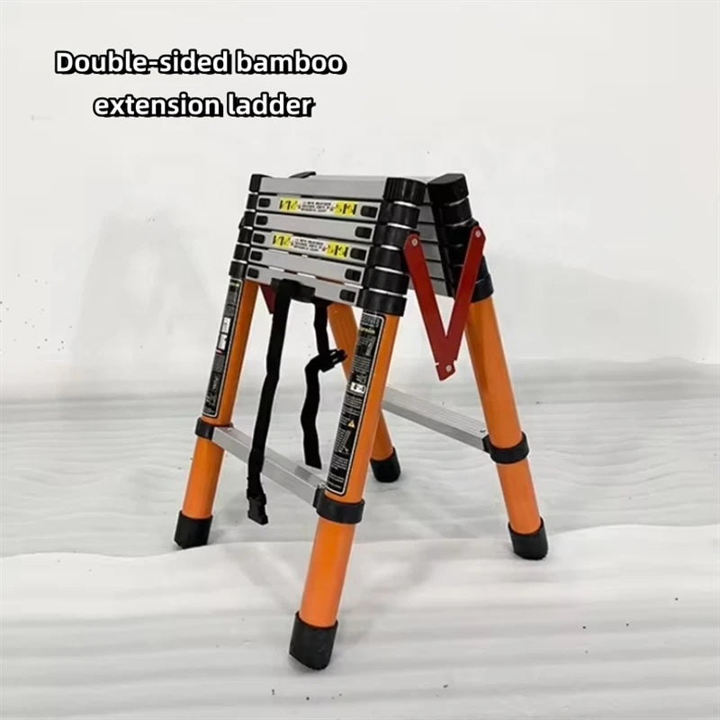 FactoryHeavy Duty Ladder Aluminium Extendable Portable Folding SDiscount