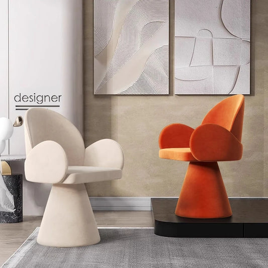 Modern Minimalist Makeup Chair, Female Nail Designer, Wardrobe, Bedroom, Dressing Table, Chair, New High-end Dressing Stool