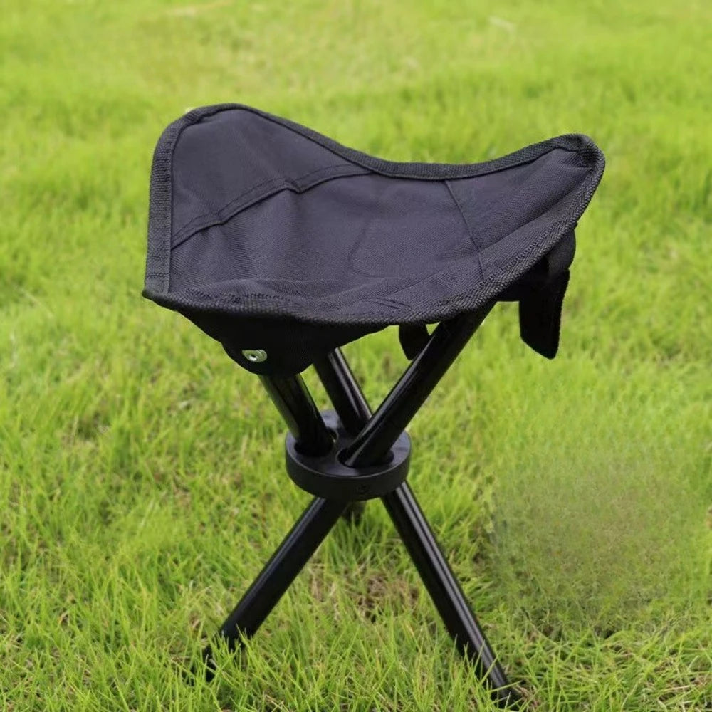 Outdoor Portable Folding Chair Garden Stool Chair Picnic Fishing Chairs Travel Chair Folding 3 Legs Stool Leisure Accessories