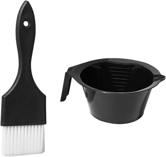 1 Set Hair Dye Brush Hair Dye Bowl Hair Dyeing Hair Coloring Mixing Bowl Hair Coloring Brush Comb Hair Coloring Brush and Bowl Hair Dye Mixing Bowl Hair Coloring Bowl