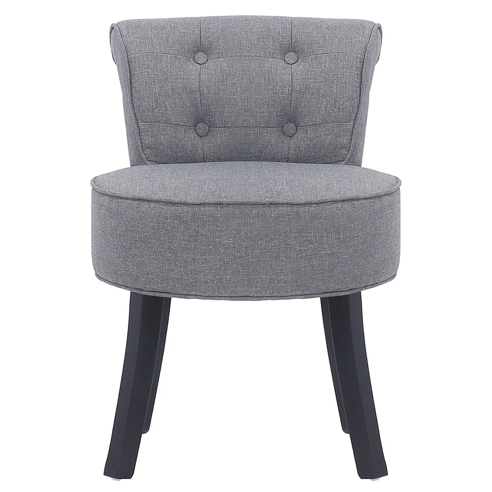 Voltsify Upholstered Vanity Stool Makeup Dressing Chair
