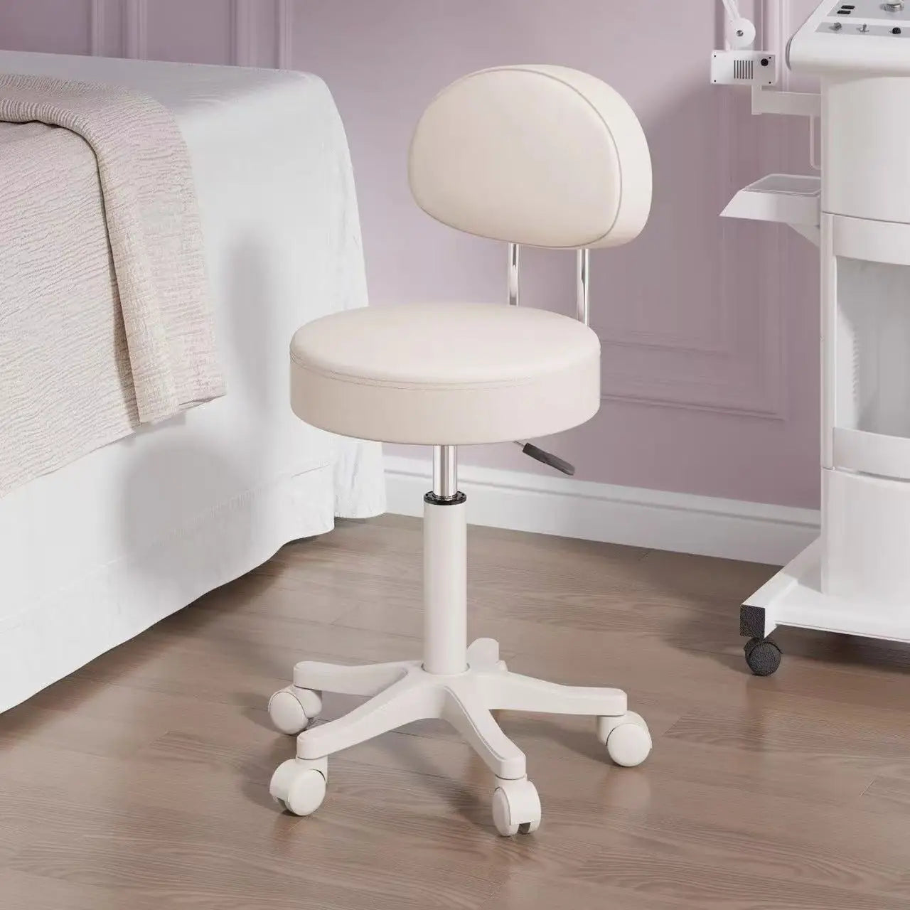Home Makeup Chair Leisure Chair With Wheel Set That Can Rotate 360 Degrees And Lift Office Chair Thick Fabric