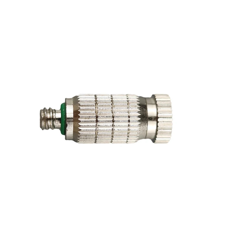 20pcs High Pressure Zinc Plated Misting Nozzle Sprayer Head for Outdoor 0.1MM-0.8MM