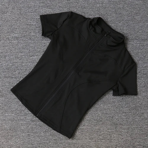 Summer High Quality Waist Slimming Training Tops Women's Quick-drying