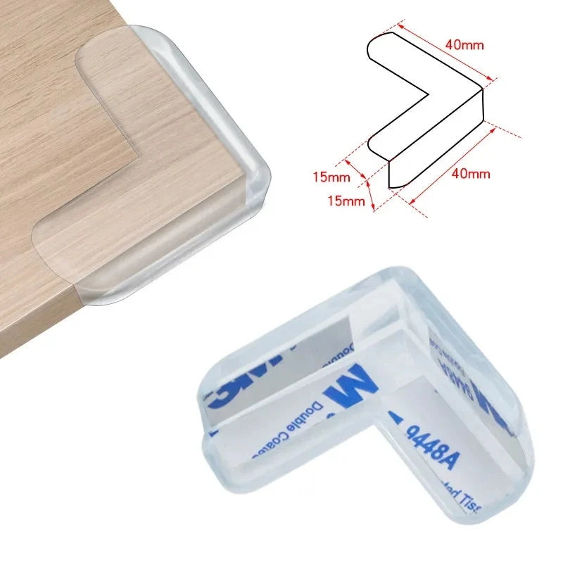 4Pcs/8Pcs/12Pcs Child Baby Safety Silicone Protector Table Corner Edge