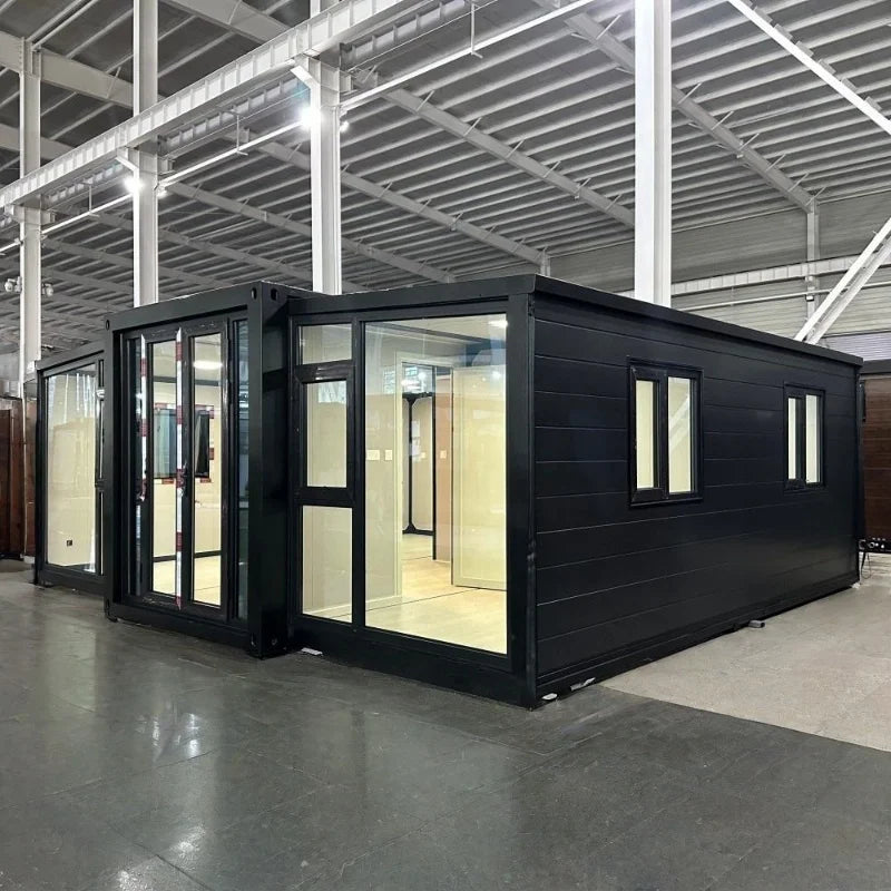 20FT 40FT Luxury Folding Prefabricated Hotel Office Portable Mobile Tiny Living Prefab Expandable Transportable Container House