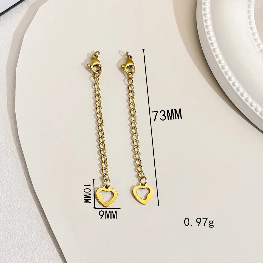 Cordial Design 100Pcs Stainless Steel Extension Chain/Hand Made/Jewelry Accessories/Connectors/DIY Hooks & Clasps #195337