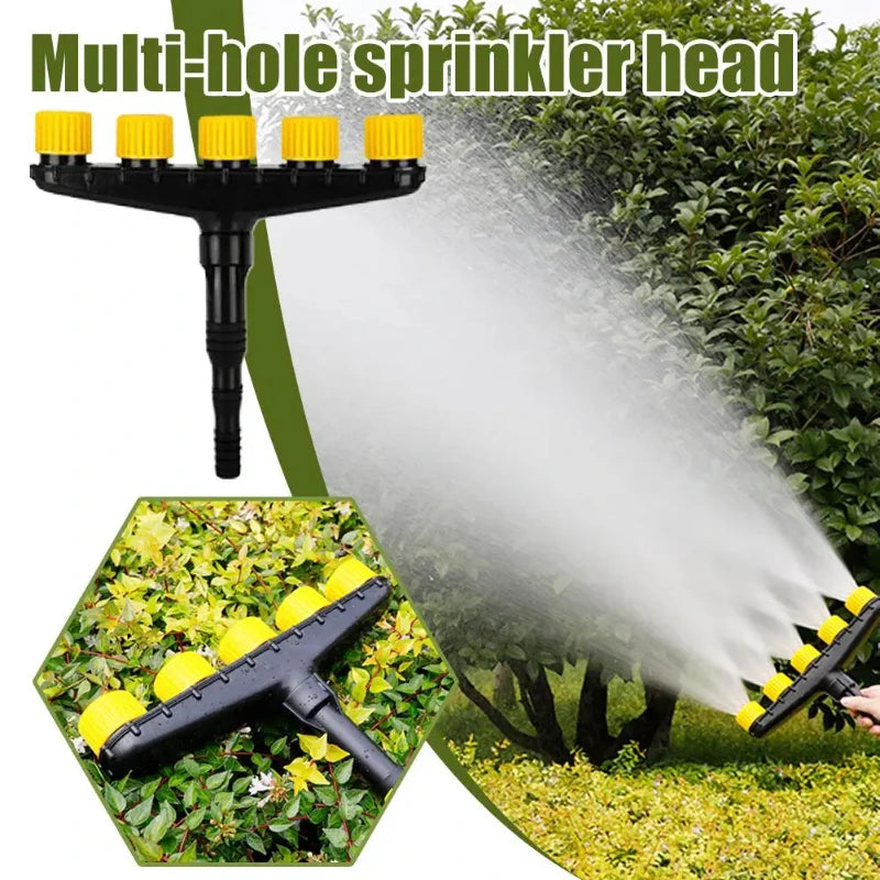 Multi-head Spraying Multi-hole Spray Head Improves Efficiency Anti-corrosion Anti-clogging For Most Water Pipe Interfaces