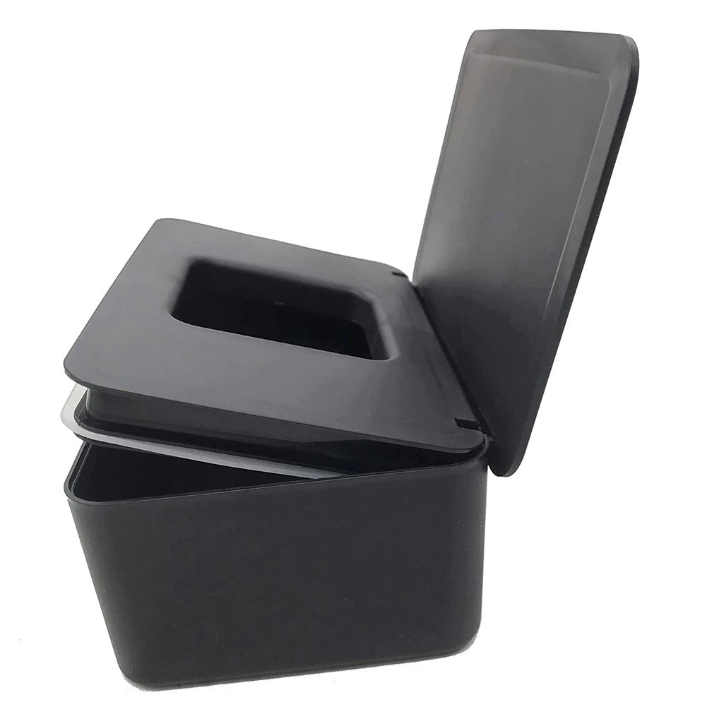 A11I Wet Tissue Box with Lid, Pumping Box, Wet Tissue Box, Household Dustproof Desktop Sealed Wet Tissue Box Storage Box