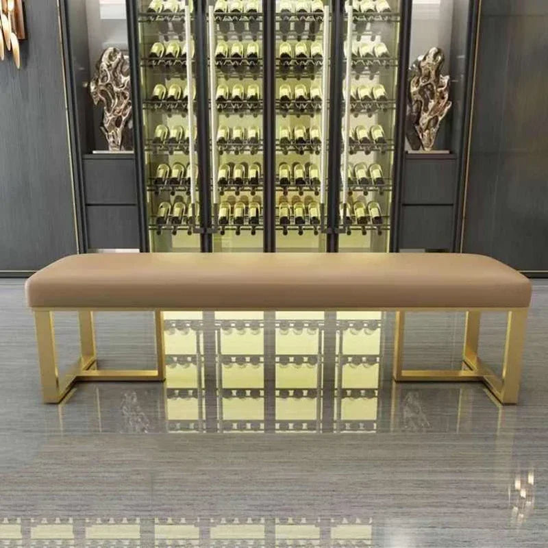 Restaurant Big Size Step Stool Vanity Chair Designer Hotel Luxury Foot Stool Individual Nordic Muebles De Salon Accessories