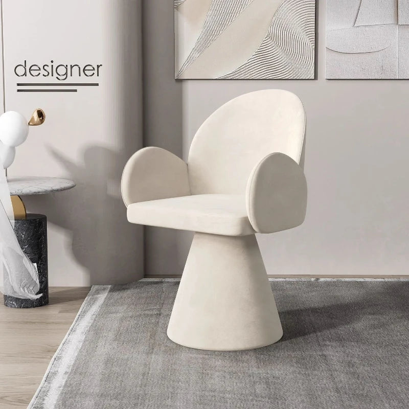 Modern Minimalist Makeup Chair, Female Nail Designer, Wardrobe, Bedroom, Dressing Table, Chair, New High-end Dressing Stool