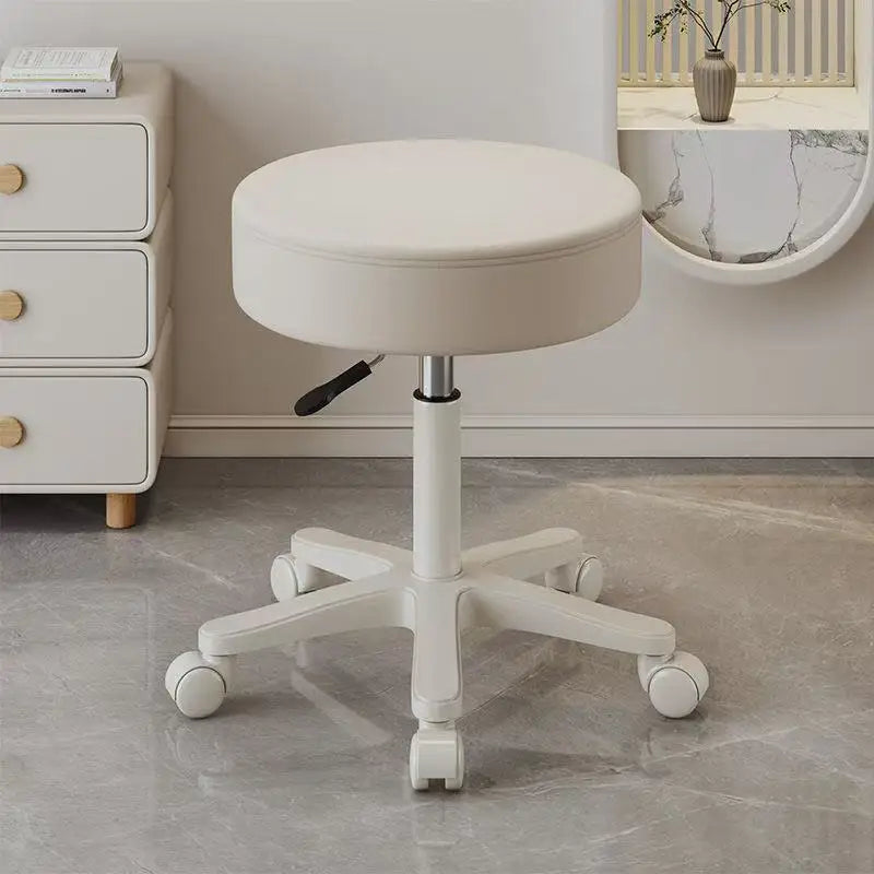 Home Makeup Chair Leisure Chair With Wheel Set That Can Rotate 360 Degrees And Lift Office Chair Thick Fabric