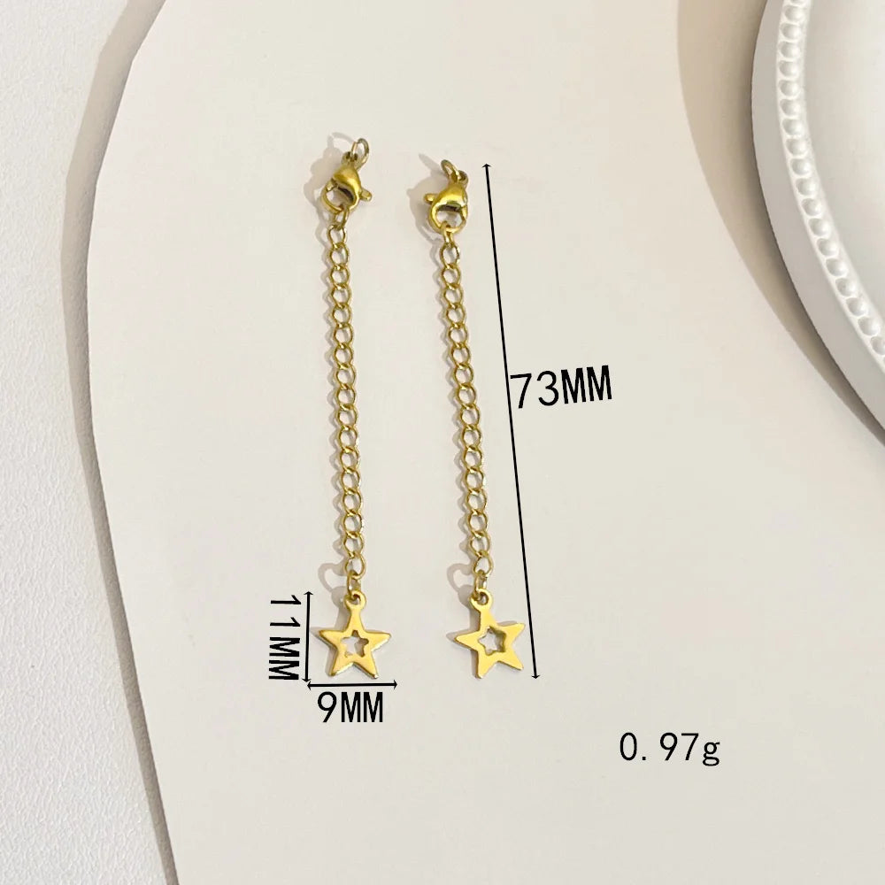 Cordial Design 100Pcs Stainless Steel Extension Chain/Hand Made/Jewelry Accessories/Connectors/DIY Hooks & Clasps #195337