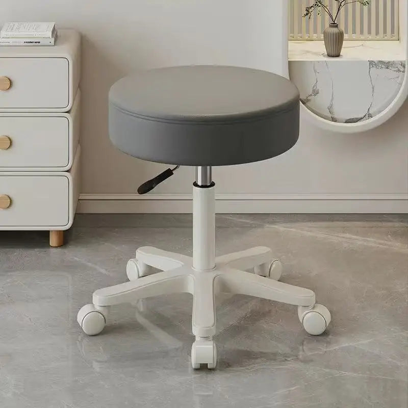 Home Makeup Chair Leisure Chair With Wheel Set That Can Rotate 360 Degrees And Lift Office Chair Thick Fabric