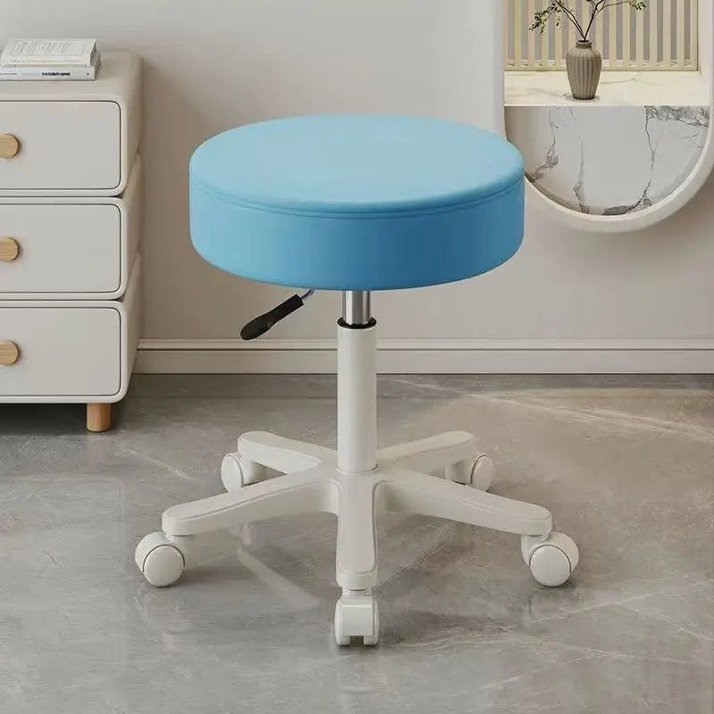 Home Makeup Chair Leisure Chair With Wheel Set That Can Rotate 360 Degrees And Lift Office Chair Thick Fabric