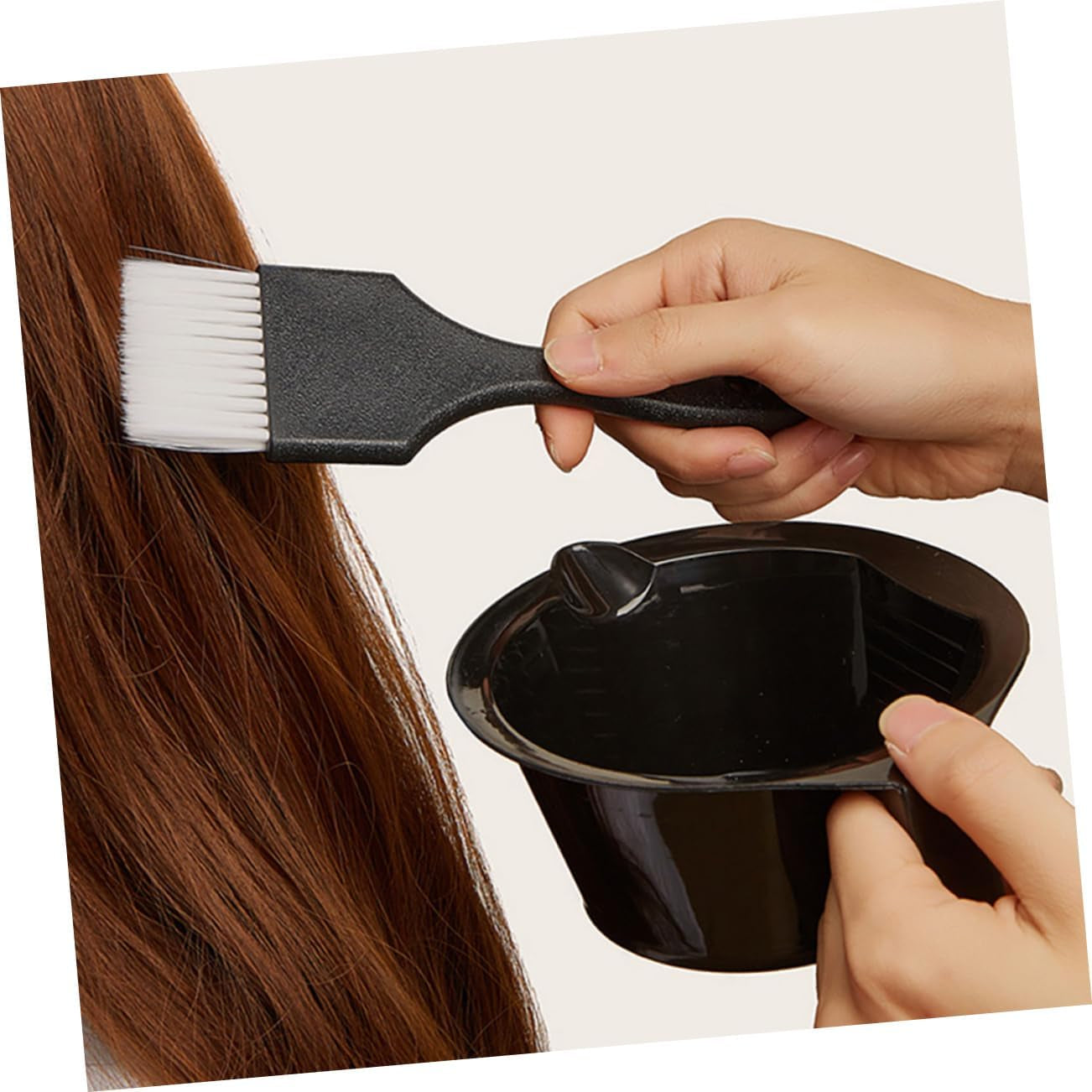 1 Set Hair Dye Brush Hair Dye Bowl Hair Dyeing Hair Coloring Mixing Bowl Hair Coloring Brush Comb Hair Coloring Brush and Bowl Hair Dye Mixing Bowl Hair Coloring Bowl