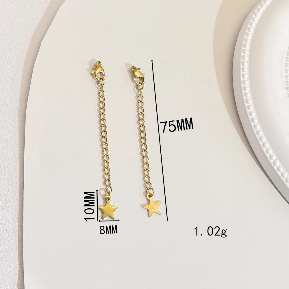 Cordial Design 100Pcs Stainless Steel Extension Chain/Hand Made/Jewelry Accessories/Connectors/DIY Hooks & Clasps #195337